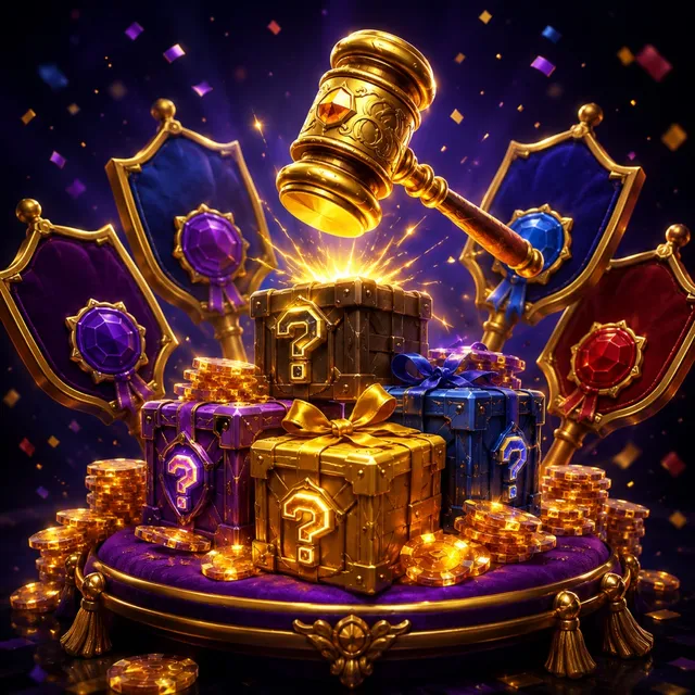 Bid Rush — key art
