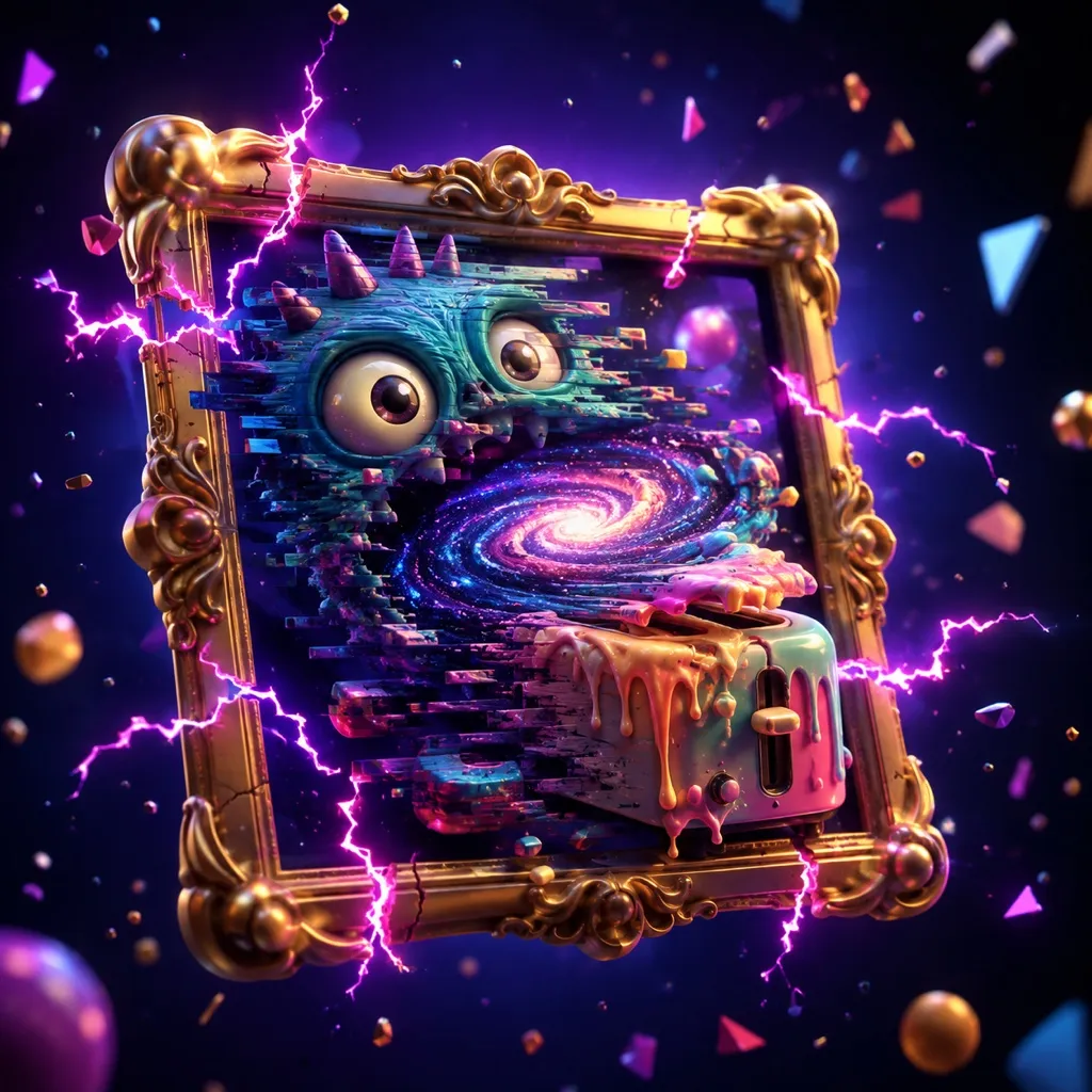 Caption Warp — key art