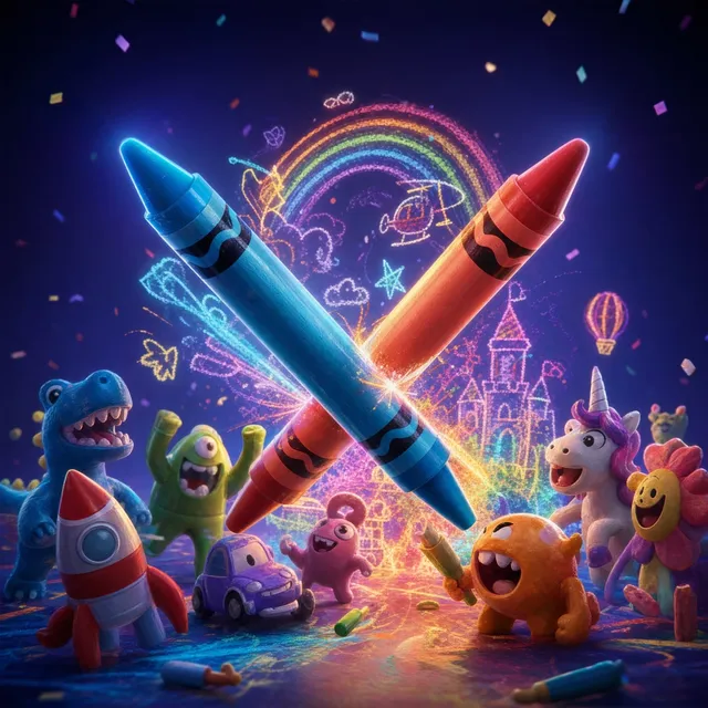 DoodleDuel — key art