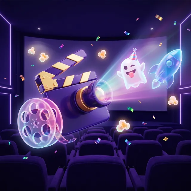 Emoji Cinema — key art