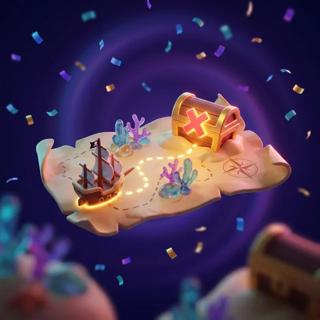 Treasure Map — key art