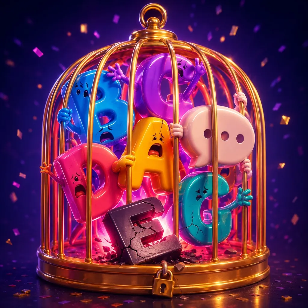 WordCage — key art