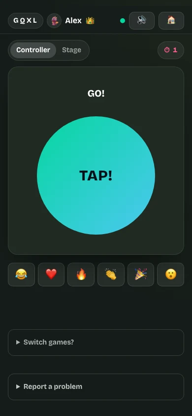 Reflex player controller